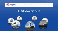Desktop Screenshot of albanna-group.com